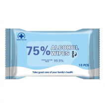 【2000 Packages】DISINFECTION&CLEAN 75% Alcohol Wipes 10 PCS Wholesale only